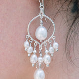 Boucles d'Oreilles Chandelier Chandra
