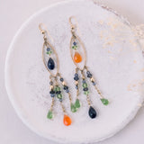 Boucles d'Oreilles Chandelier Lumière Intérieure