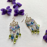 Boucles d’Oreilles Chandelier Gardienne de la Terre