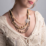 Collier Rose des Sables