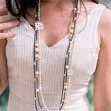 Collier Rose des Sables